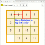 How to solve ANY slide puzzle regardless of its size – Kaplof